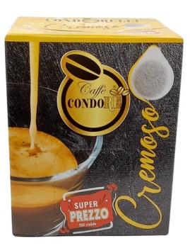 Cialde Caffe' Condorelli Miscela Nera Cremoso in Offerta Conf. 150