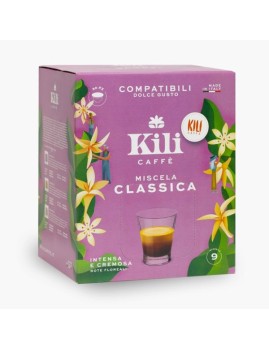 Capsule Kili Caffe' Compatibili Bialetti Alluminio Conf. 100