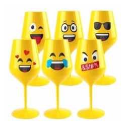 Calici Santero 958 Emoji Conf. 6 pz