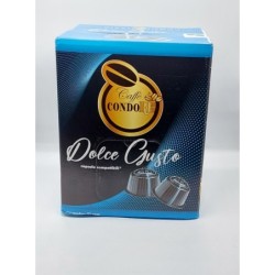 100 Capsule Compatibili Dolce Gusto Miscela Nera Cremoso Caffè Condorelli