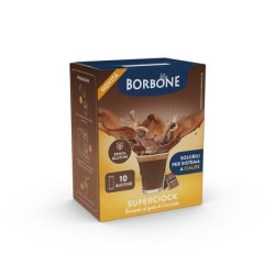 ‎ 10 STICK PREPARATO SOLUBILE PER BEVANDA AL GUSTO DI CIOCCOLATA “SUPERCIOCK”