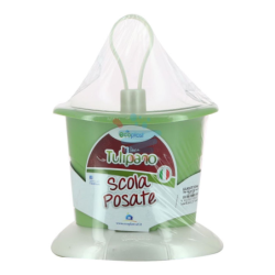 6992154 - SCOLAPOSATE IN PLASTICA TULIPANO COLORE MADREPERLA E MANDARINO ECOPLAST